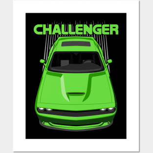 Challenger - Green Posters and Art